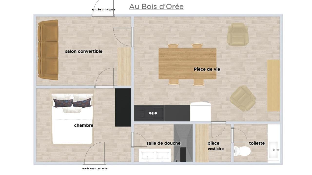 Au Bois D'Oree Liré 외부 사진